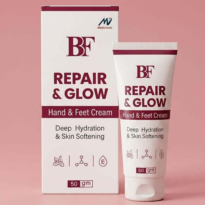 BF Repair & Glow Hand & Feet Cream