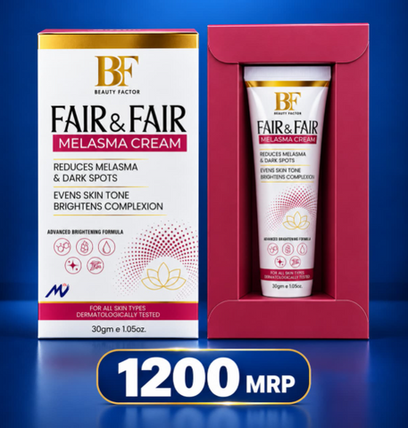 Beauty Factor Fair & Fair Melasma Cream 30g