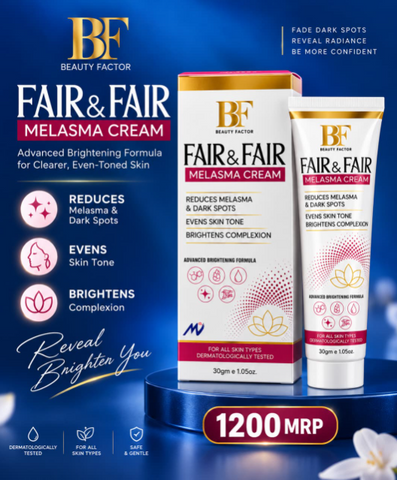 Beauty Factor Fair & Fair Melasma Cream 30g