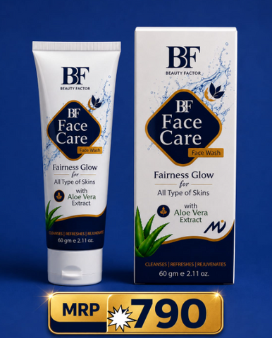 Beauty Factor BF Face Care Fairness Glow Face Wash 60g
