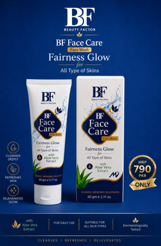 Beauty Factor BF Face Care Fairness Glow Face Wash 60g