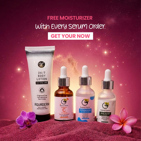 Buy Any Serum, Get Moisturizer Free